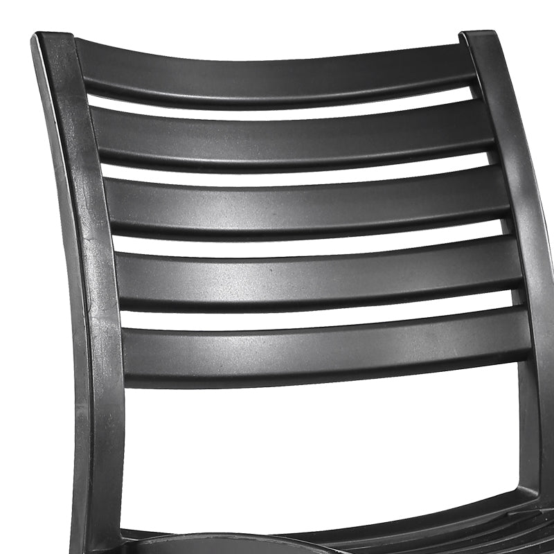 Gerko pakoworld chair with UV protection black pp 57x46x83cm