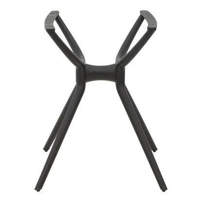 Table bash Herno pakoworld black pp 60x61x73cm