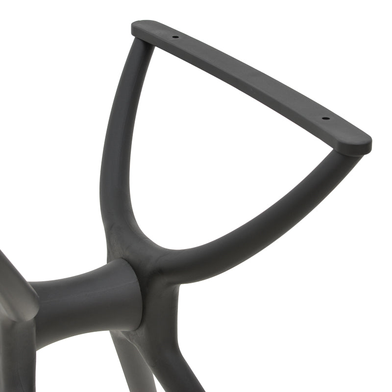 Table bash Herno pakoworld black pp 60x61x73cm