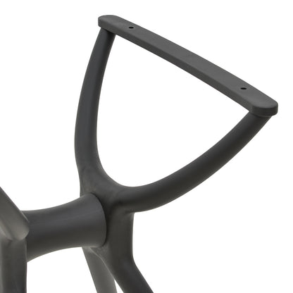 Table bash Herno pakoworld black pp 60x61x73cm