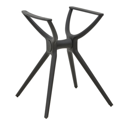 Table bash Herno pakoworld black pp 60x61x73cm