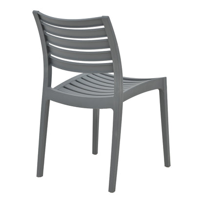 Gerko pakoworld chair with UV protection light gray pp 57x46x83cm