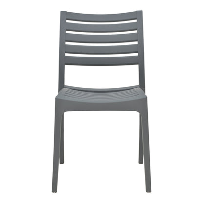 Gerko pakoworld chair with UV protection light gray pp 57x46x83cm