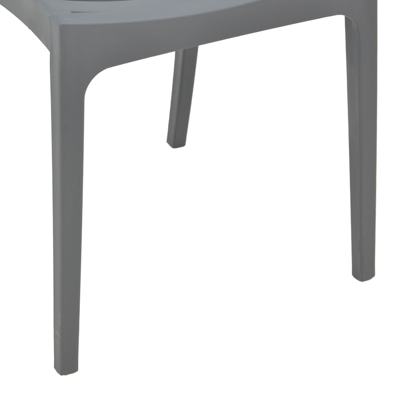 Gerko pakoworld chair with UV protection light gray pp 57x46x83cm