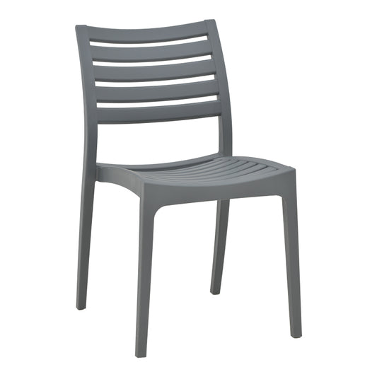Gerko pakoworld chair with UV protection light gray pp 57x46x83cm