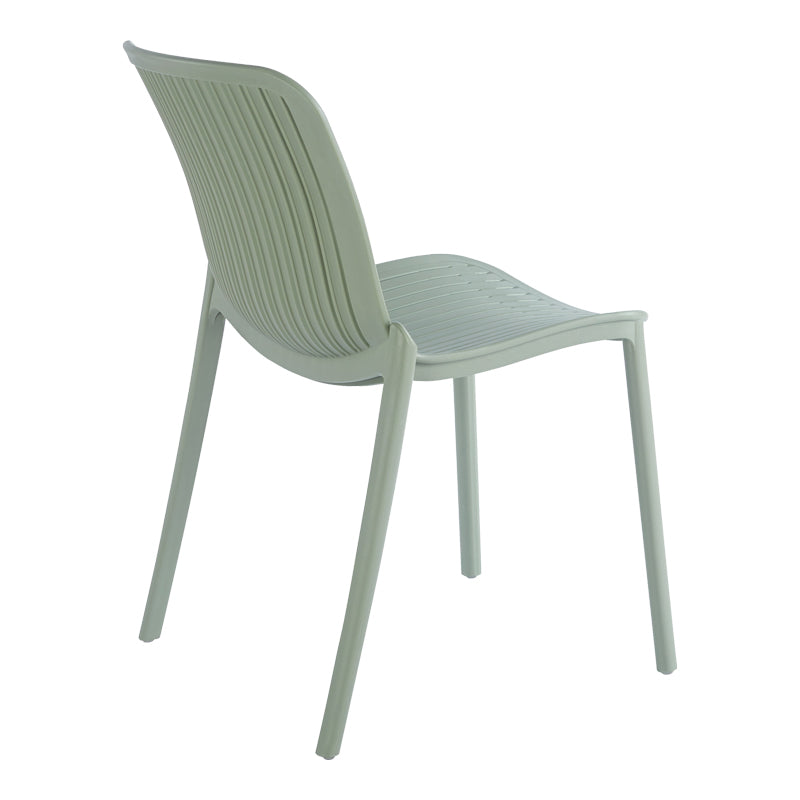 Teragi stackable chair pp with UV protection mint 58x43.5x82cm