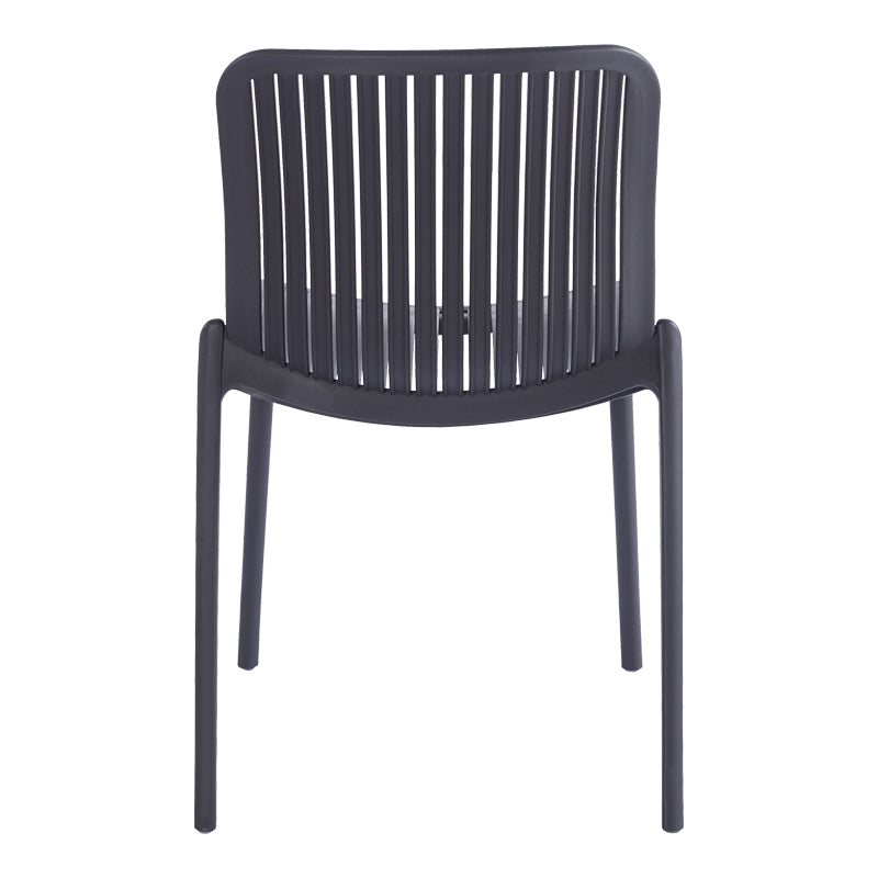Teragi stackable chair pp with UV protection anthracite 58x43.5x82cm