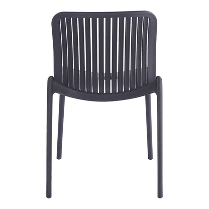 Teragi stackable chair pp with UV protection anthracite 58x43.5x82cm