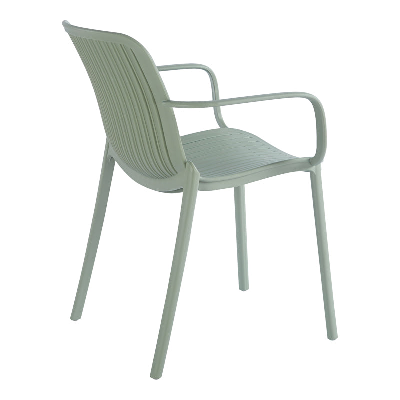 Teragi stackable armchair pp with UV protection mint 59x57x82cm