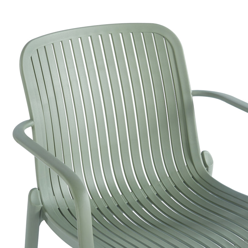 Teragi stackable armchair pp with UV protection mint 59x57x82cm