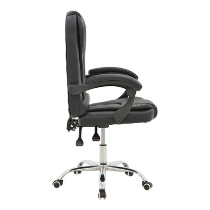 Office chair manager Kardi pakoworld black pu 66x64x117cm