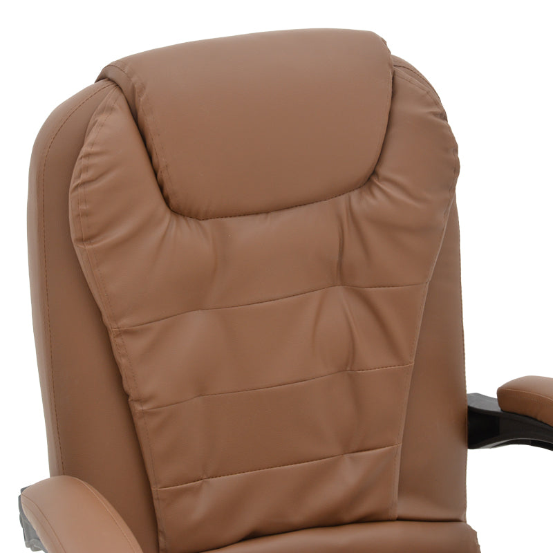 Office chair manager Kardi pakoworld brown pu 66x64x117cm