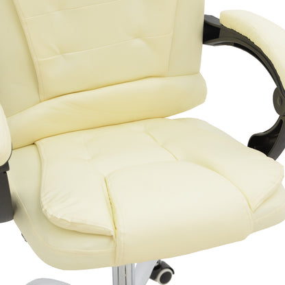 Office chair manager Kardi pakoworld beige pu 66x64x117cm