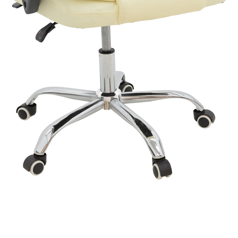 Office chair manager Kardi pakoworld beige pu 66x64x117cm