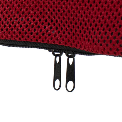 Manager office chair Joel I fabric mesh black-red 60x60x109-118cm