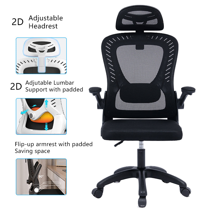 Office chair manager Delilah pakoworld mesh black
