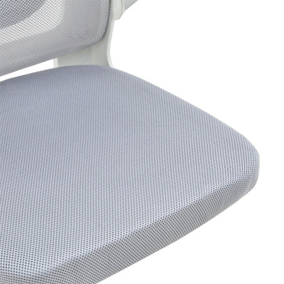 Office chair manager Delilah pakoworld mesh light grey