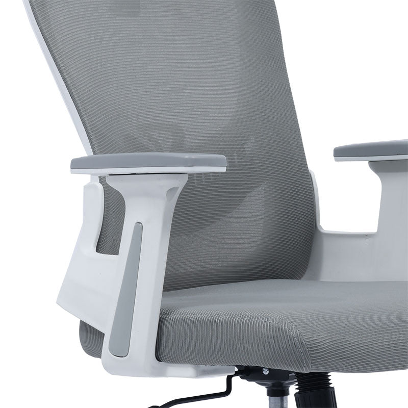 Office chair manager Ignatius pakoworld mesh light grey