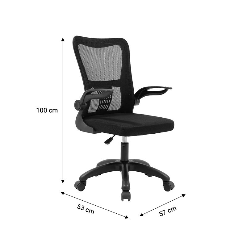 Work chair manager Annalise mesh black