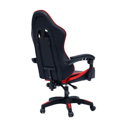 Office Gaming chair William PU black- red