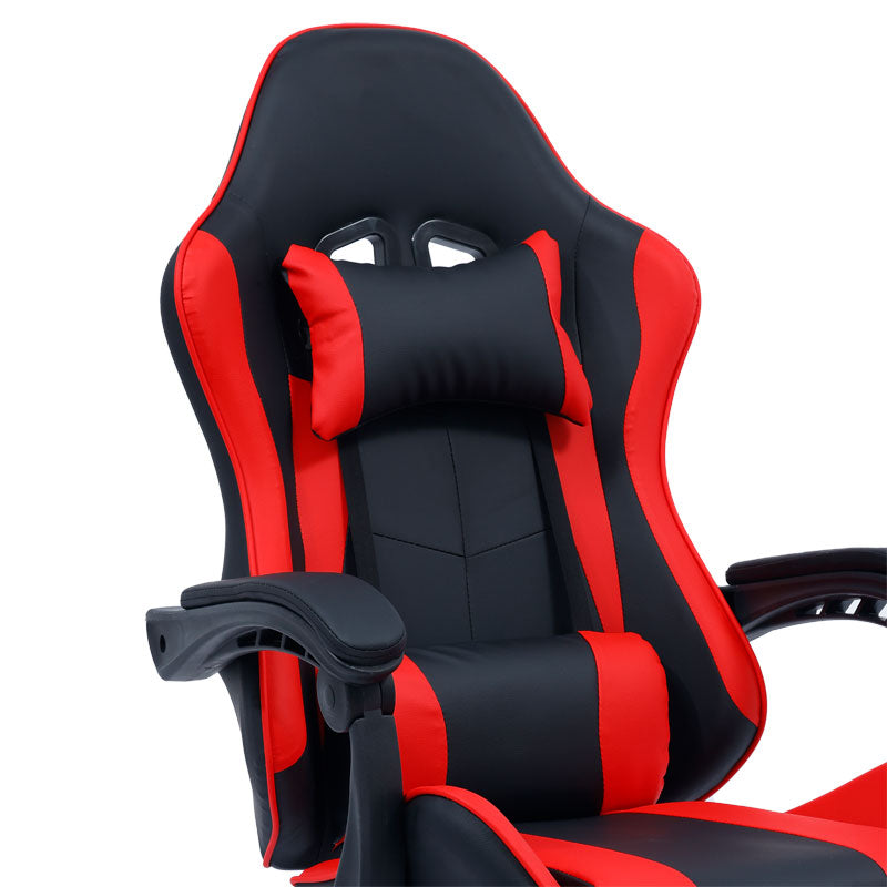 Office Gaming chair William PU black- red