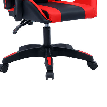 Office Gaming chair William PU black- red