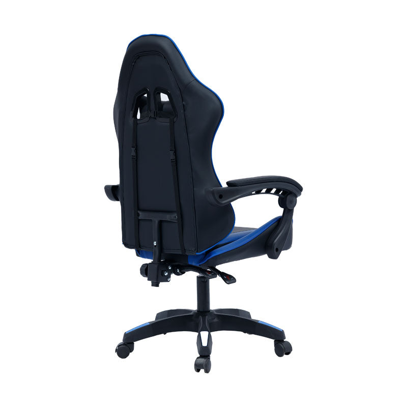 Office Gaming chair William PU black-blue