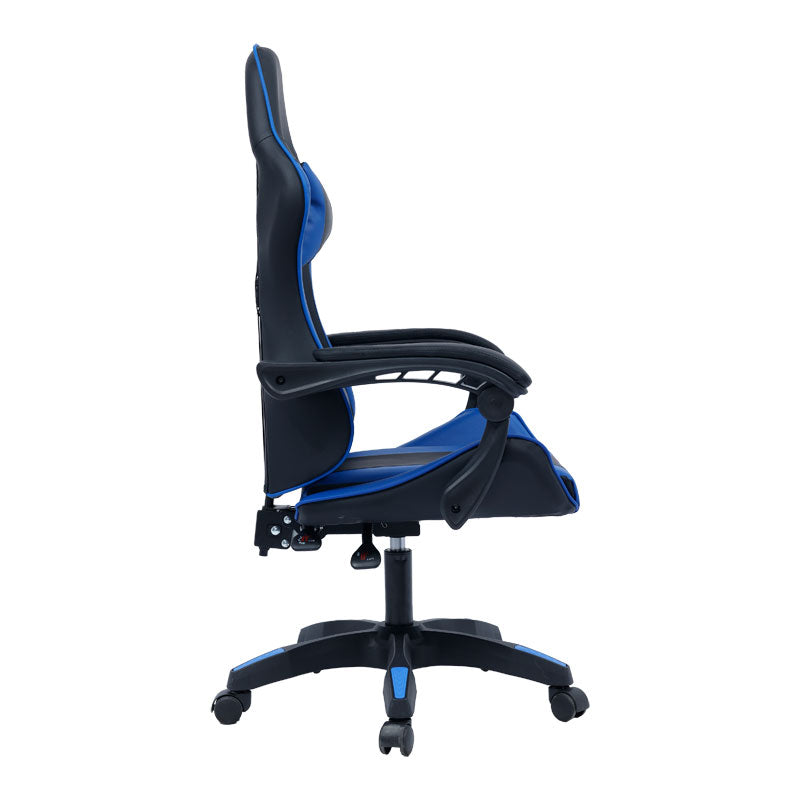Office Gaming chair William PU black-blue