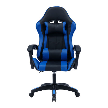 Office Gaming chair William PU black-blue