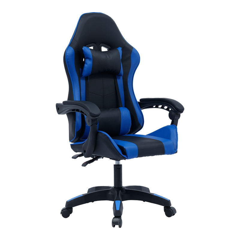 Office Gaming chair William PU black-blue