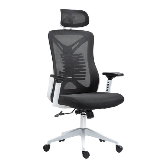 Office chair manager Andrew pakoworld mesh dark grey 65x61x125cm