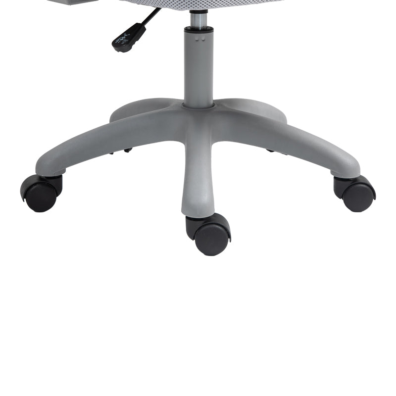 Work chair manager Annalise pakoworld mesh grey 57χ53χ100cm