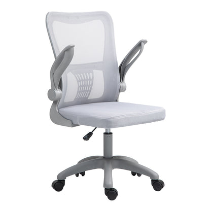 Work chair manager Annalise pakoworld mesh grey 57χ53χ100cm