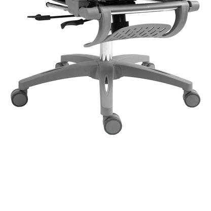 Work chair manager Zenyk pakoworld mesh in black and white color 63x70x126cm