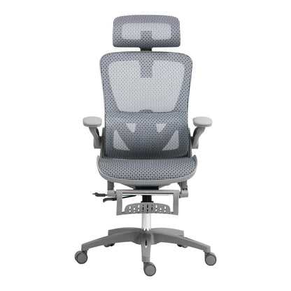 Work chair manager Zenyk pakoworld mesh in black and white color 63x70x126cm