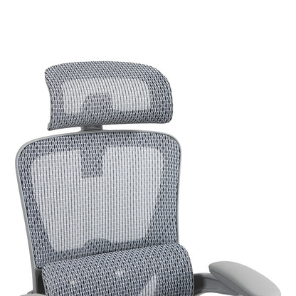 Work chair manager Zenyk pakoworld mesh in black and white color 63x70x126cm