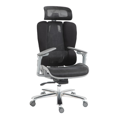 Work chair manager Chocky pakoworld black mesh 68x69x120cm
