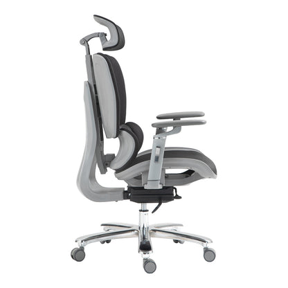 Work chair manager Chocky pakoworld black mesh 68x69x120cm