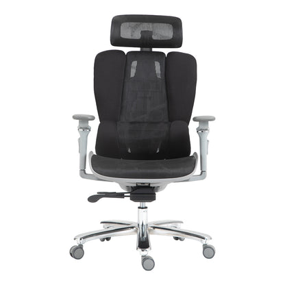 Work chair manager Chocky pakoworld black mesh 68x69x120cm