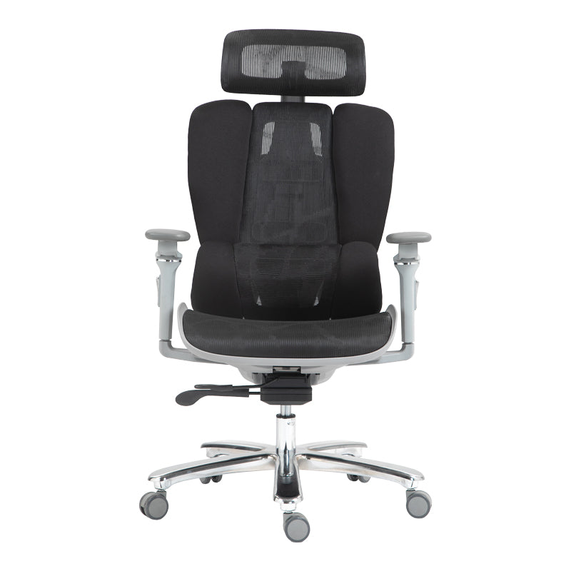 Work chair manager Chocky pakoworld black mesh 68x69x120cm