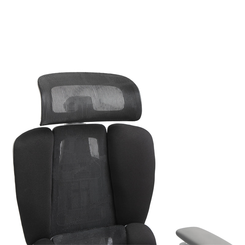 Work chair manager Chocky pakoworld black mesh 68x69x120cm