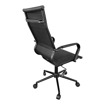 Manager office chair Valter black pu 55.5x58x108cm