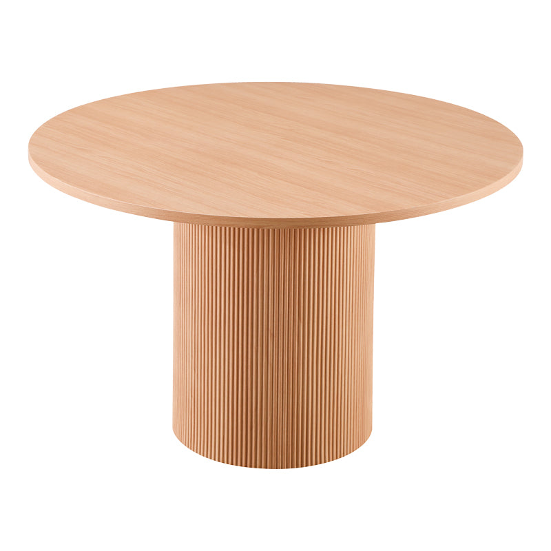 Kitchen table Mesa pakoworld MDF in Oak color D120x75cm