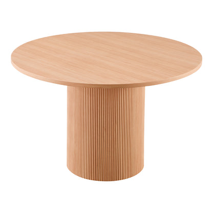 Kitchen table Mesa pakoworld MDF in Oak color D120x75cm