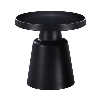Coffee table Ginoze 2 pieces set in black color metal