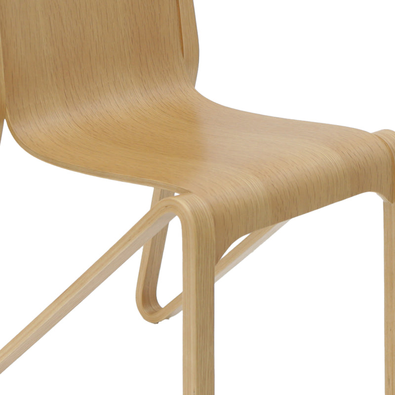 Artur pakoworld chair natural oak wood 45x55x79cm