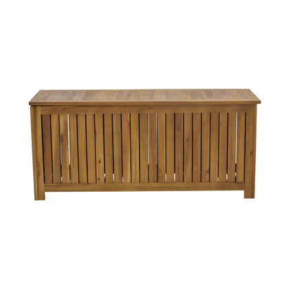 Trunk Zarco pakoworld acacia wood natural 130x45x58cm