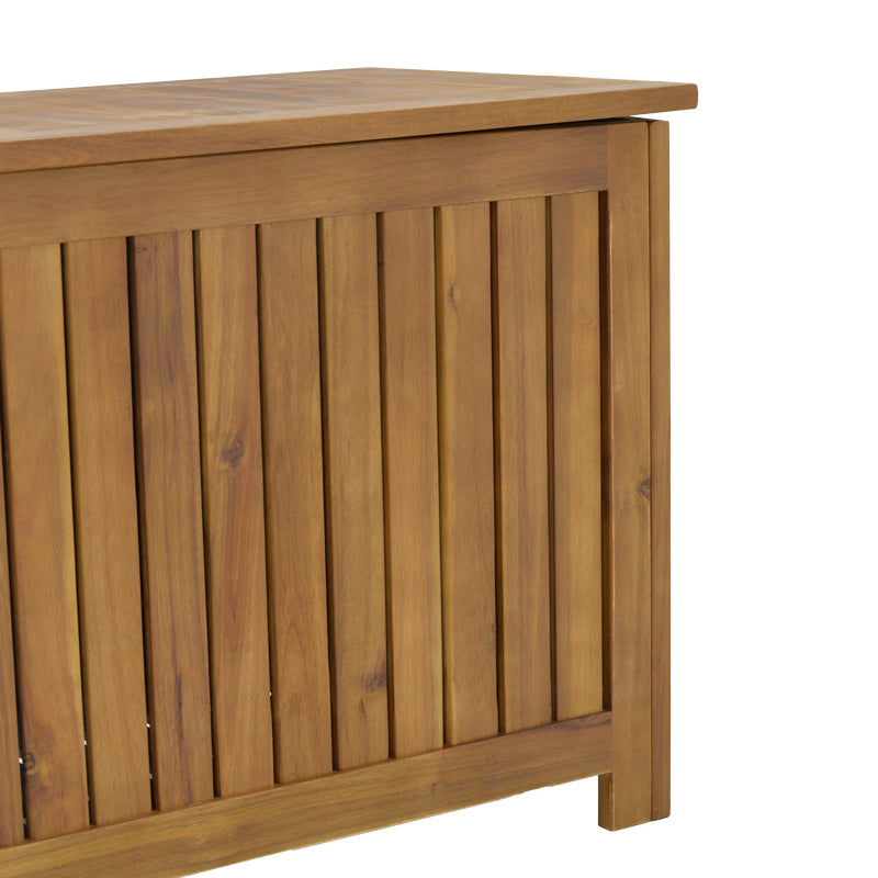 Trunk Zarco pakoworld acacia wood natural 130x45x58cm