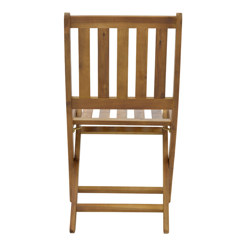 Elijie pakoworld folding chair acacia wood natural 45x62x90cm