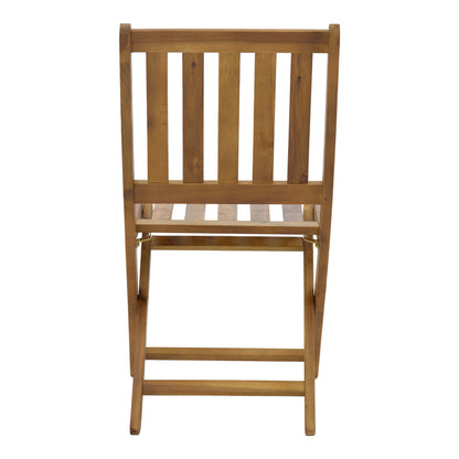 Elijie pakoworld folding chair acacia wood natural 45x62x90cm